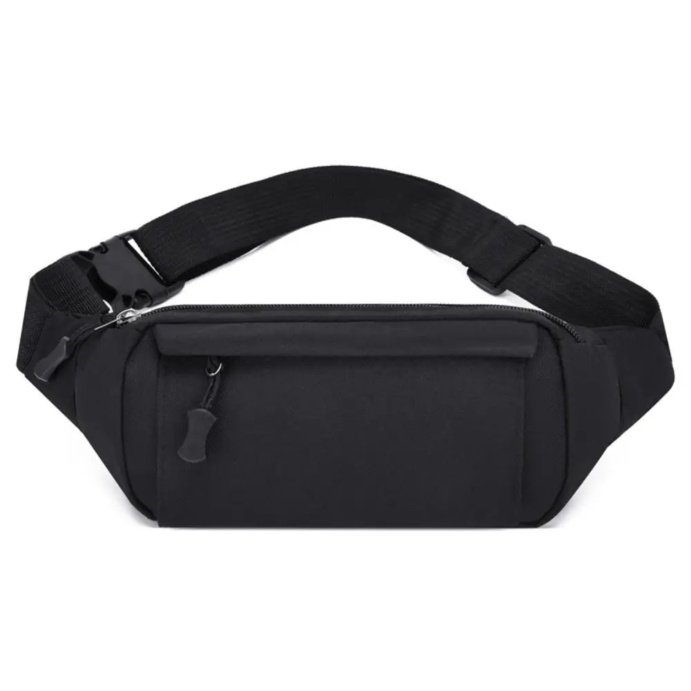 Waterproof Waist Pouch Oxford Cloth Wear Resistant Waist Bags Portable Large Capacity Shoulder Belt Bags for Running